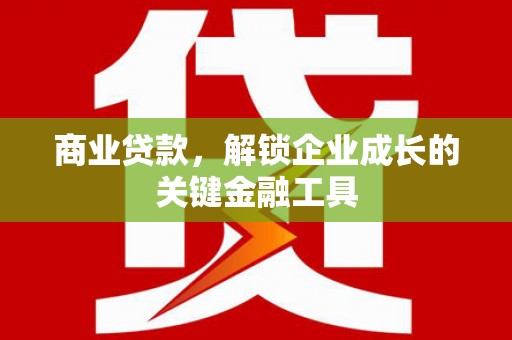 长滨商业贷款，解锁企业成长的关键金融工具