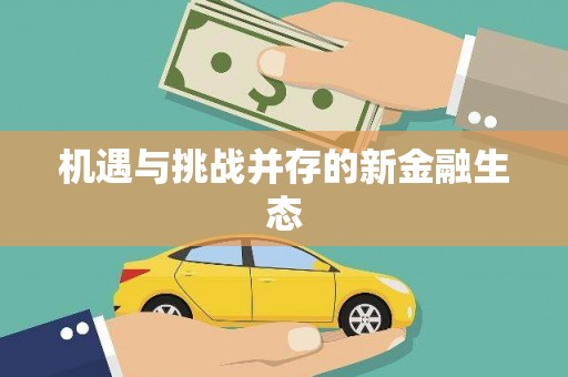 长滨机遇与挑战并存的新金融生态