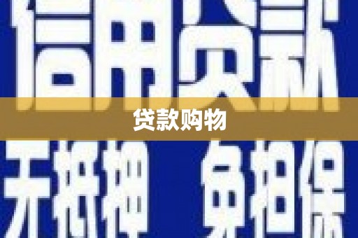 长滨贷款购物