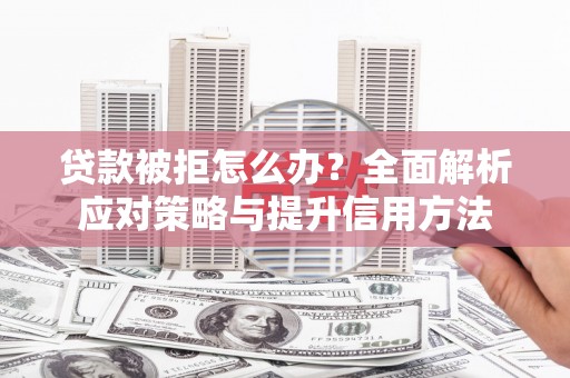 长滨贷款被拒怎么办？全面解析应对策略与提升信用方法
