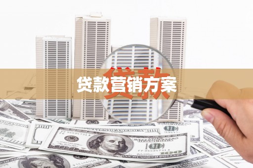 长滨贷款营销方案