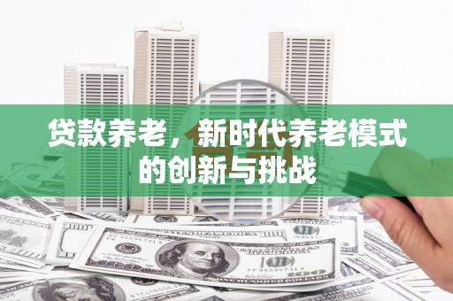 长滨贷款养老，新时代养老模式的创新与挑战