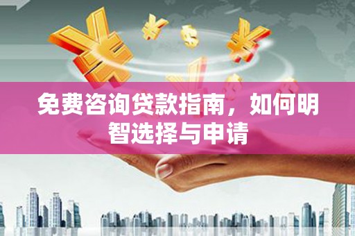长滨免费咨询贷款指南，如何明智选择与申请