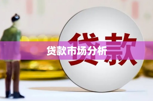 长滨贷款市场分析