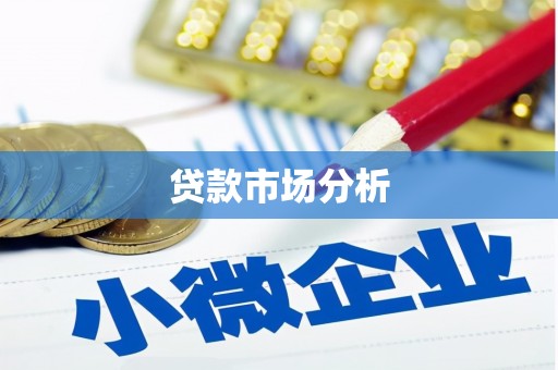 长滨贷款市场分析