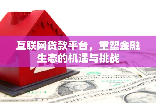 长滨互联网贷款平台，重塑金融生态的机遇与挑战