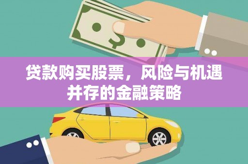 长滨贷款购买股票，风险与机遇并存的金融策略