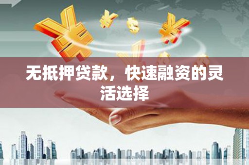 长滨无抵押贷款，快速融资的灵活选择