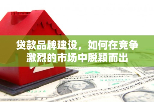 长滨贷款品牌建设，如何在竞争激烈的市场中脱颖而出