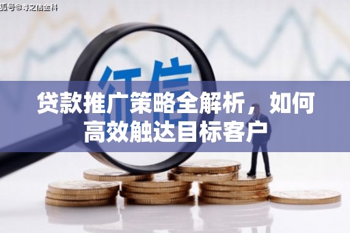 长滨贷款推广策略全解析，如何高效触达目标客户