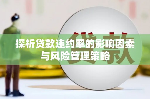 长滨探析贷款违约率的影响因素与风险管理策略