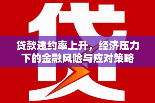 长滨贷款违约率上升，经济压力下的金融风险与应对策略