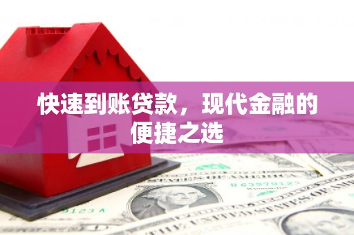 长滨快速到账贷款，现代金融的便捷之选