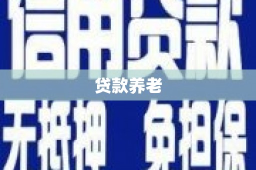 长滨贷款养老
