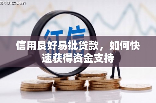 长滨信用良好易批贷款，如何快速获得资金支持