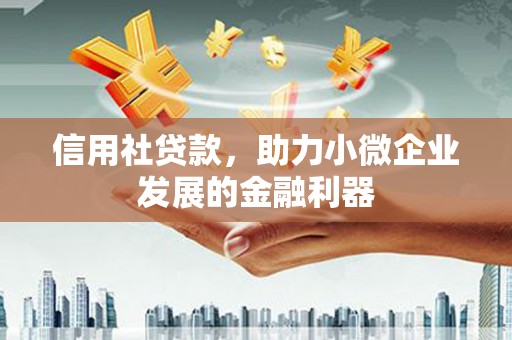 长滨信用社贷款，助力小微企业发展的金融利器