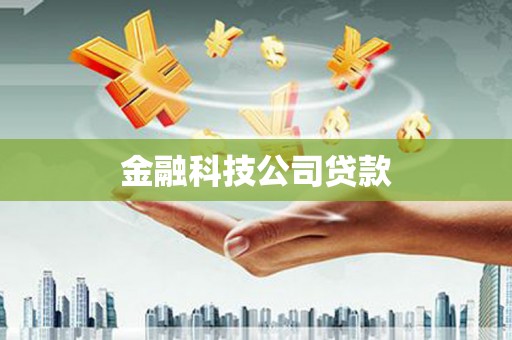 长滨金融科技公司贷款