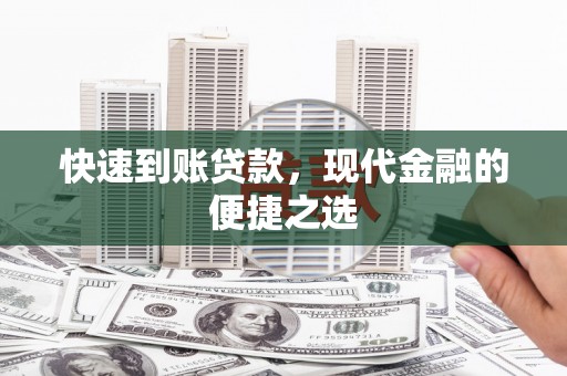 长滨快速到账贷款，现代金融的便捷之选