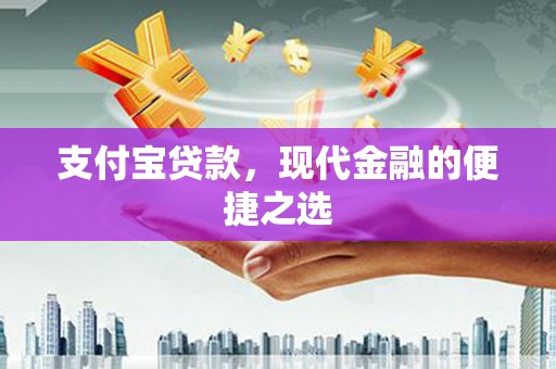 长滨支付宝贷款，现代金融的便捷之选