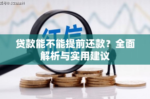 长滨贷款能不能提前还款？全面解析与实用建议