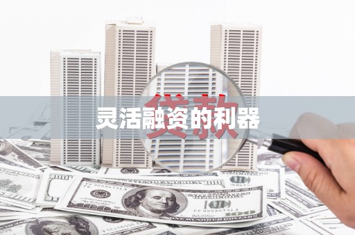 长滨灵活融资的利器