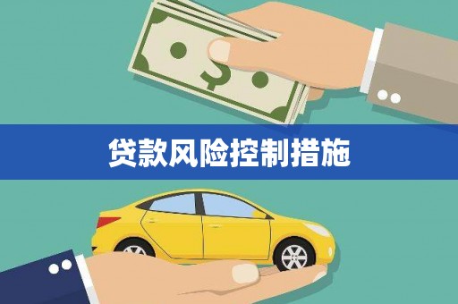 长滨贷款风险控制措施