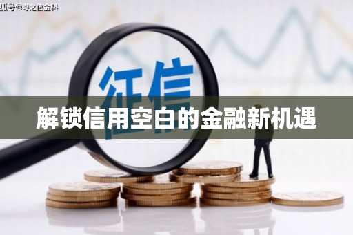 长滨解锁信用空白的金融新机遇