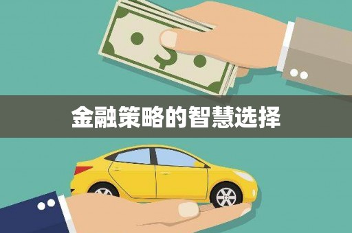 长滨金融策略的智慧选择