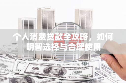 长滨个人消费贷款全攻略，如何明智选择与合理使用